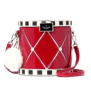 New Kate Spade Oh What Fun Toy Store 3D Drum Crossbody Multi